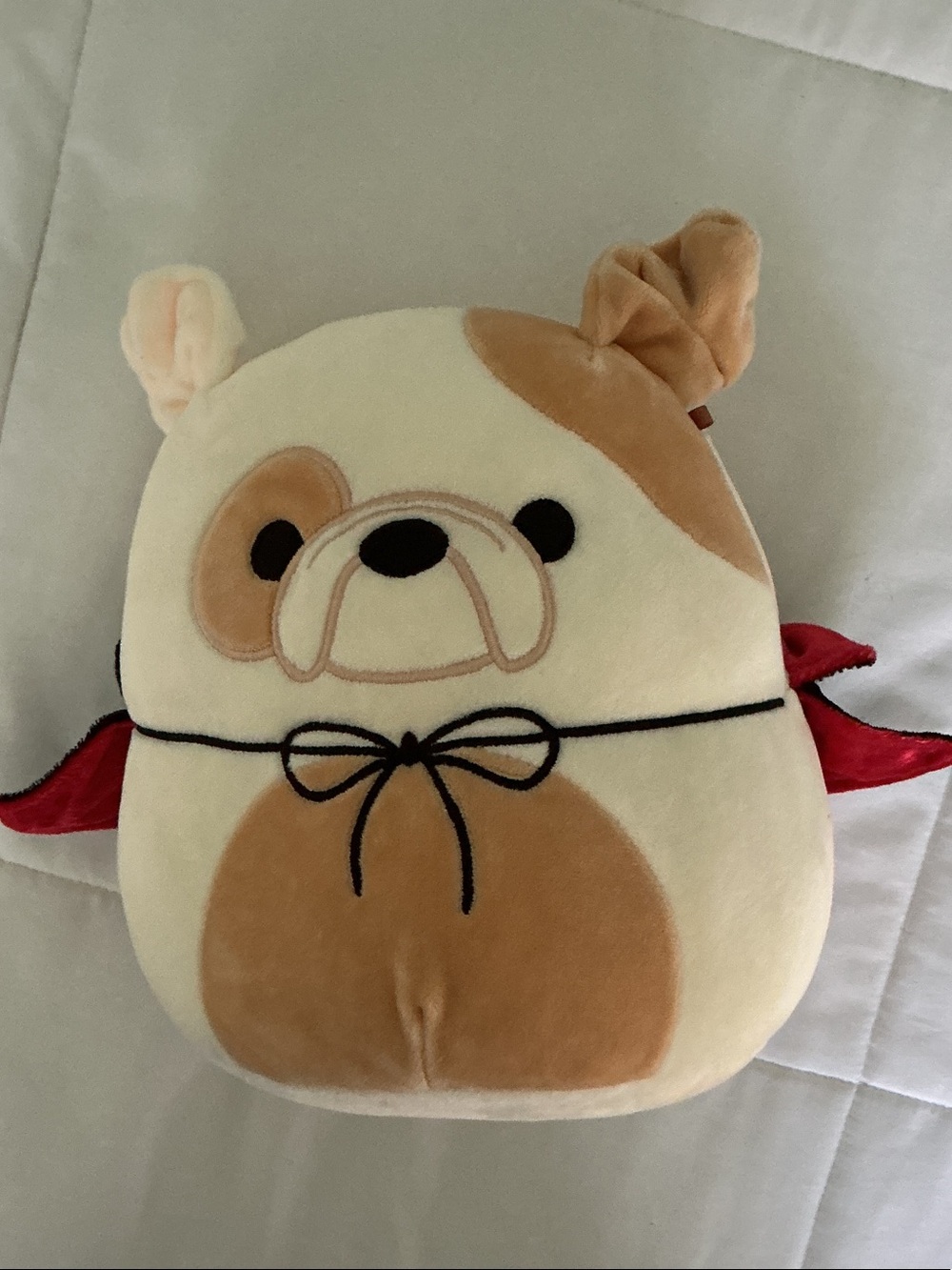 Squishmallow - Official Kelkytoys Plush Bronk the Bulldog Vampire